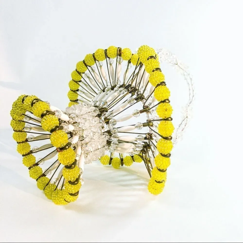 VTG MCM Safety Pin & Bead Basket